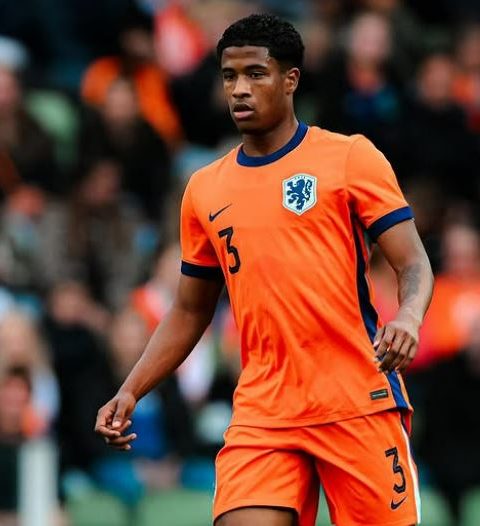 De vriendin van voetballer Ryan Flamingo