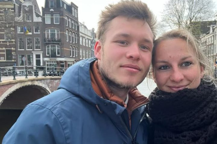 Wie is de vriendin van schaatser Marcel Bosker